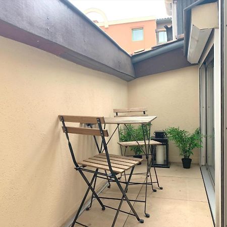 L'Accueillant - Appartement Avec Chambre Et Terrasse Toulouse Centre Luaran gambar