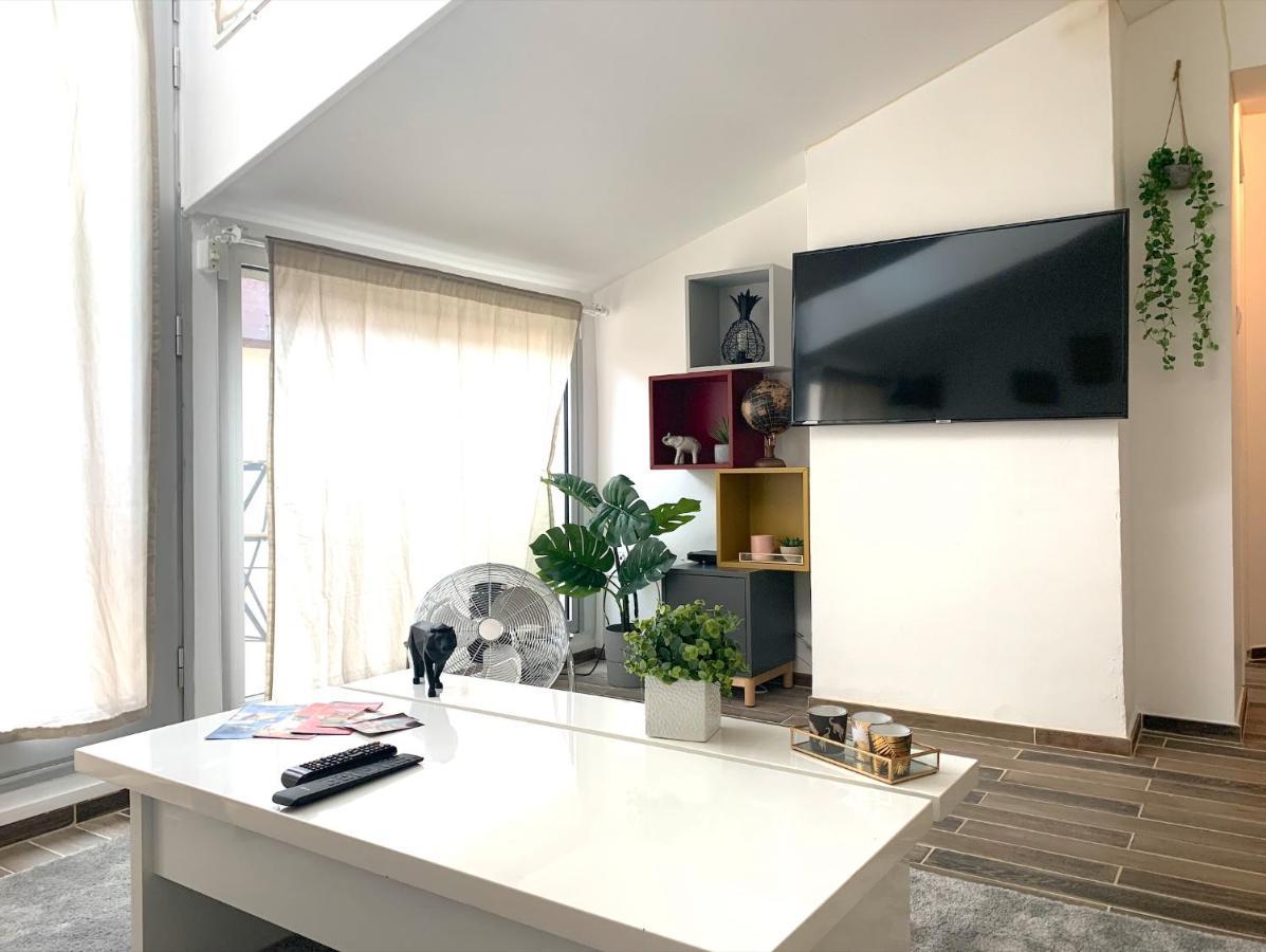 L'Accueillant - Appartement Avec Chambre Et Terrasse Toulouse Centre Luaran gambar